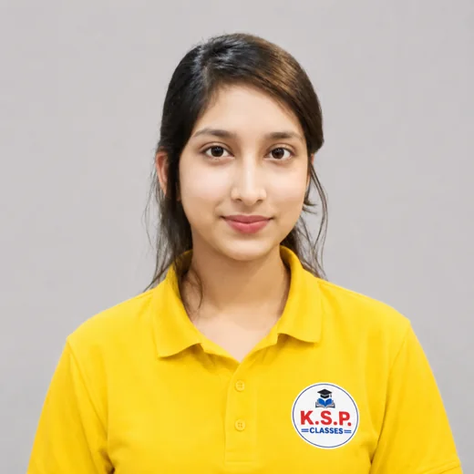 Jiya Jaiswal, K.S.P. Classes topper