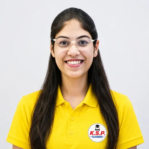 Kirti Saraf, CBSE Class 12 district topper from K.S.P. Classes