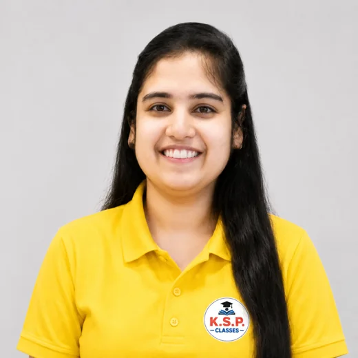 Shruti Saraf, K.S.P. Classes topper